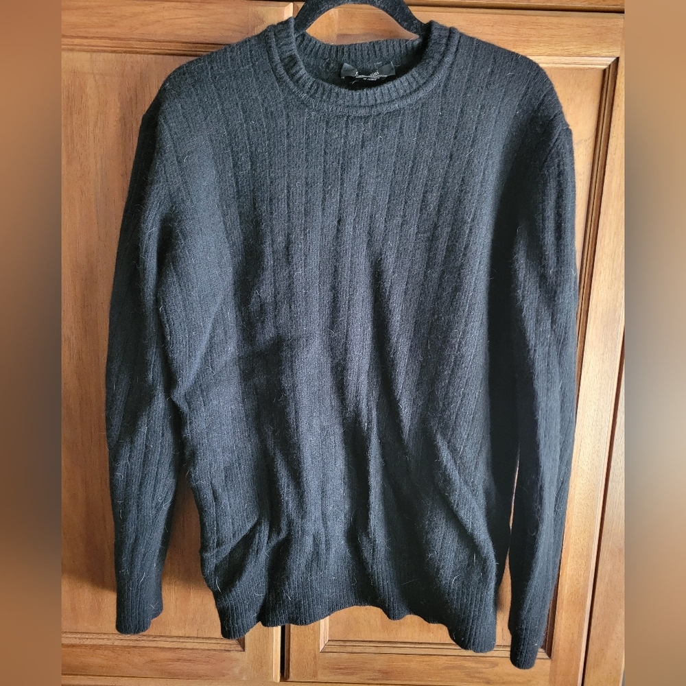 Men's Vintage 100% Wool Italian Crewneck Sweater
